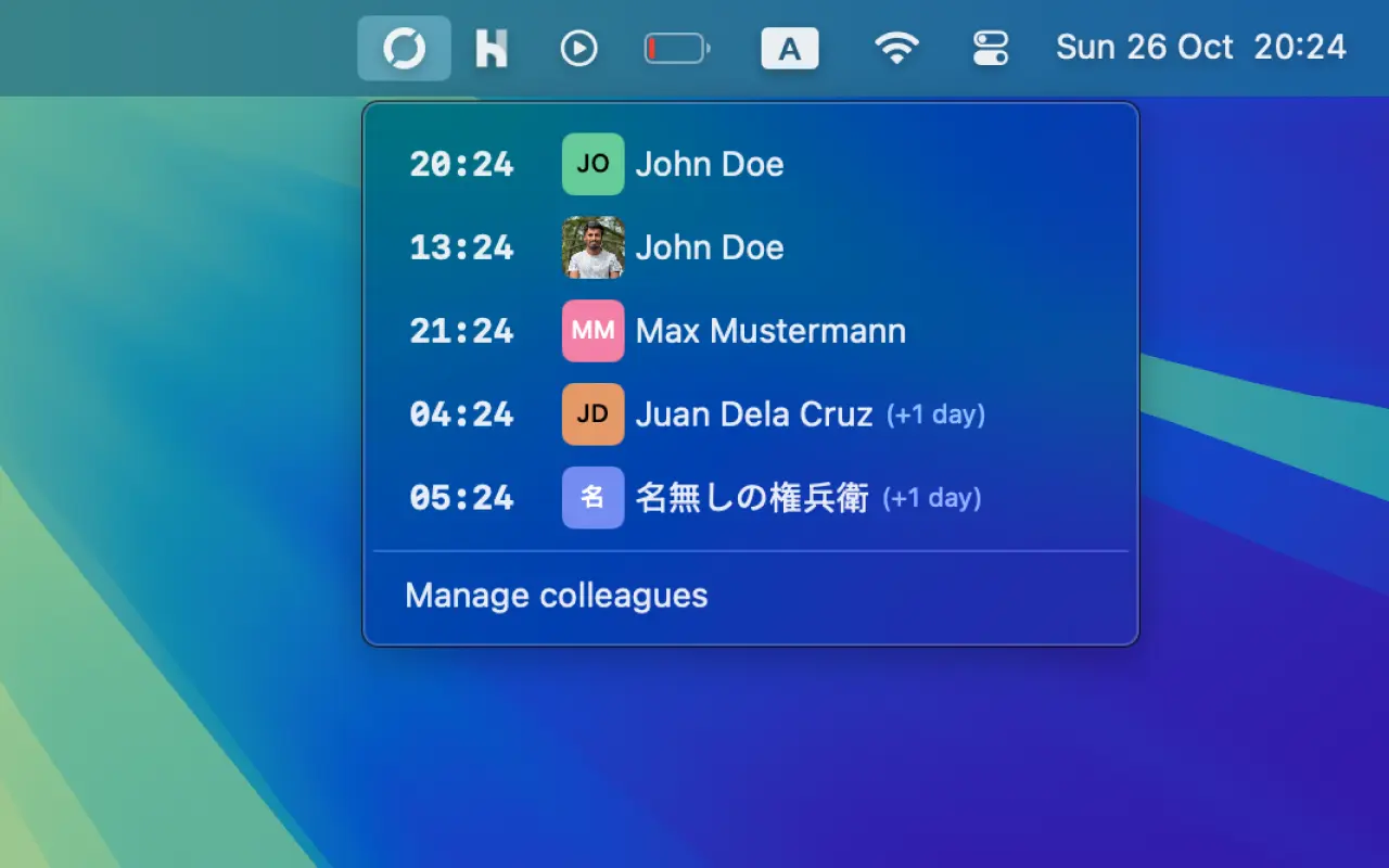 Offset App's Menubar in dark mode