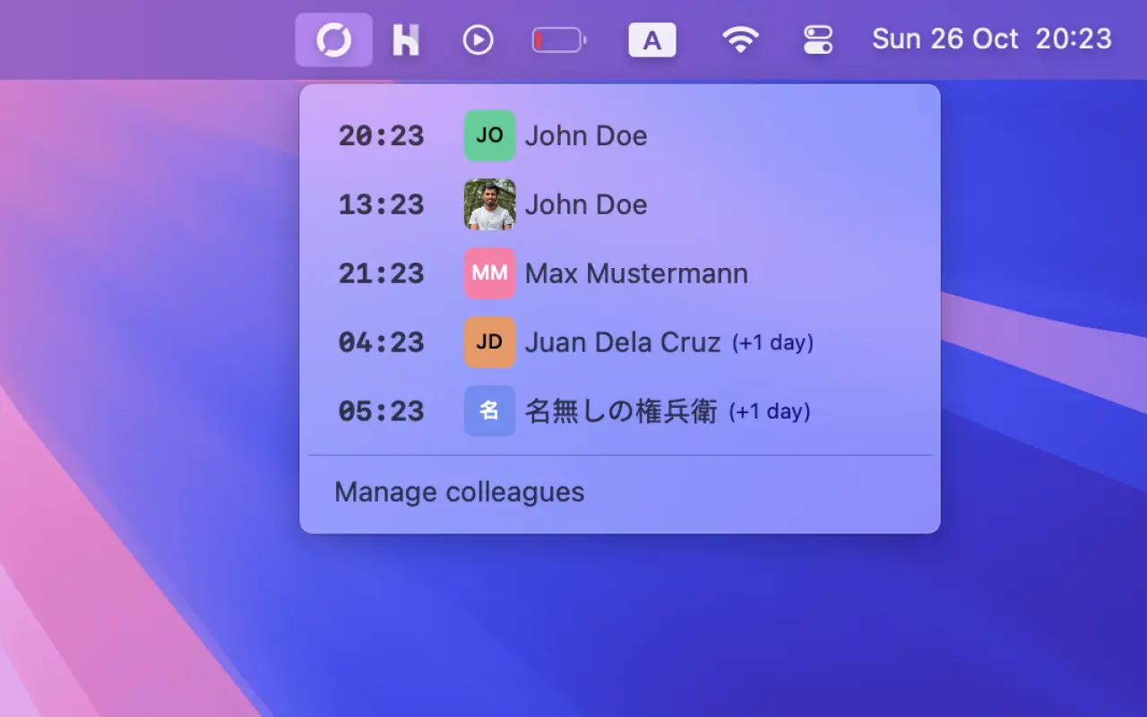 Offset App's Menubar in light mode